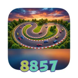 8857